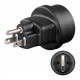 MicroConnect Universal adapter US/Schuko Référence: PETRAVEL3