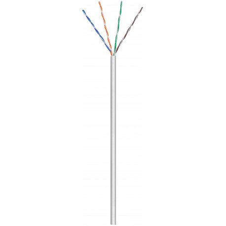 MicroConnect U/UTP CAT5e 100m Grey PVC Reference: KAB008-100