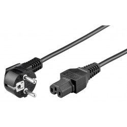 MicroConnect Power Cord CEE 7/7 - C15 2m Reference: PE010419