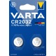 Varta 1x2 electronic CR 2032 Référence: 6032101402