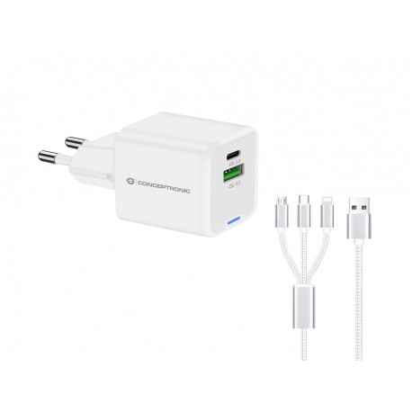 Conceptronic 2-Port 33W Gan Usb Pd Charger Référence: W128829615