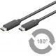MicroConnect USB-C 3.2 Gen2 Cable, 1m Reference: USB3.1CC1