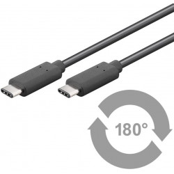 MicroConnect USB-C 3.2 Gen2 Cable, 1m Reference: USB3.1CC1