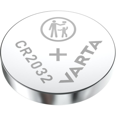 Varta CR2032, Lithium, 3V, 230 mAh Reference: 06032101401