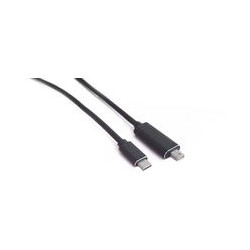 MicroConnect USB - C to Mini DP 3m, Black Ref: USB3.1CMDP3