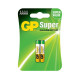 GP Batteries SUPER ALKALINE AAAA / LR61 Reference: AAAA 2-P 25A