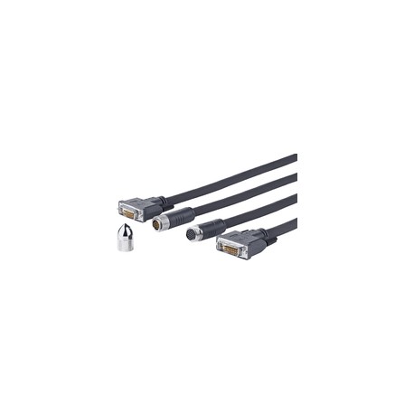 Vivolink Pro DVI-D Cross Wall cable 10M Ref: PRODVICW10