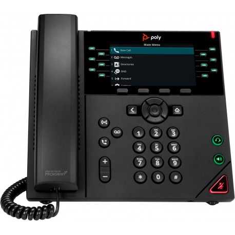HP POLY VVX 450 12-Line IP Phone Référence: W129016151