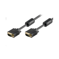 MicroConnect SVGA HD15 5m M-M w.ferrit core Reference: MONGG5FB