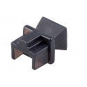 MicroConnect Dust cover for RJ45 port, blac Reference: CABLEMANA-10
