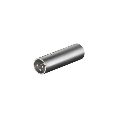 MicroConnect XLR adapter male - male Reference: 27460
