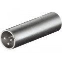 MicroConnect XLR adapter male - male Reference: 27460