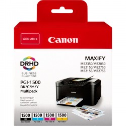 Canon PGI-1500 Multipack BK/C/M/Y Référence: 9218B005