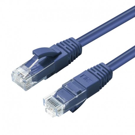 MicroConnect CAT6A UTP 0.3m Blue LSZH Référence: W128912400