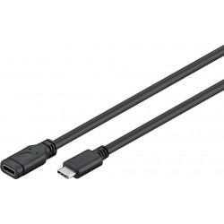 MicroConnect USB-C Extension Cable, 1m Reference: USB3.1CC1EX