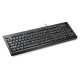 Kensington ValuKeyboard Black German Reference: 1500109DE