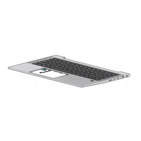 HP TOP COVER W/ KBD CP+PS BL ITL Référence: W126177093