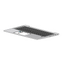 HP TOP COVER W/ KBD CP+PS BL ITL Référence: W126177093
