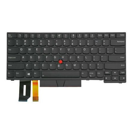 Lenovo Keyboard (FRENCH) Black Reference: 01YP371