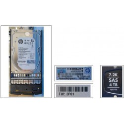 HP DRV 4TB HDD 6GSAS 7.2K LFF Référence: W128107947 