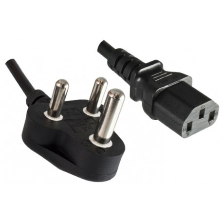 MicroConnect Power Cord 1.8m Type D -C13 Reference: PE010418INDIA