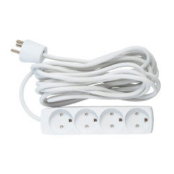 MicroConnect 4-way Danish Power Strip 5m Référence: W125917874