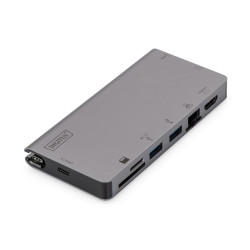Digitus USB-C Multiport Travel Dock, Reference: DA-70877