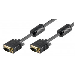 MicroConnect SVGA HD15 3m M-M w.ferrit core Reference: MONGG3FB