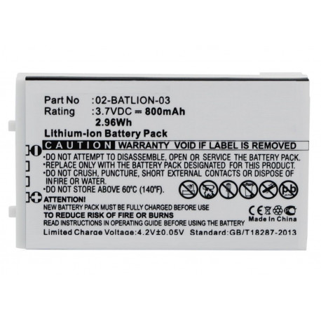CoreParts Battery for Opticon Scanner Reference: MBXPOS-BA0239