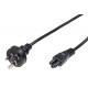 MicroConnect Power Cord AUS to C5 1.8m Reference: PE010818AUSTRALIA
