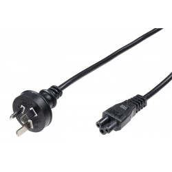 MicroConnect Power Cord AUS to C5 1.8m Reference: PE010818AUSTRALIA
