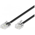 MicroConnect RJ11-RJ45 10M M/M Black Reference: MPK460S