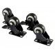 ALLNET Rack Accessory Castor Wheels Référence: W129022919