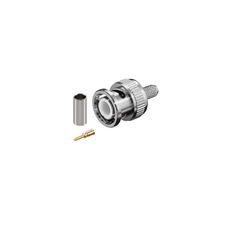 MicroConnect BNC crimp plug for RG59 Reference: BNC59M