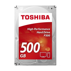 Toshiba P300 HIGH-PERFORMANCE HD 500GB Référence: HDWD105UZSVA