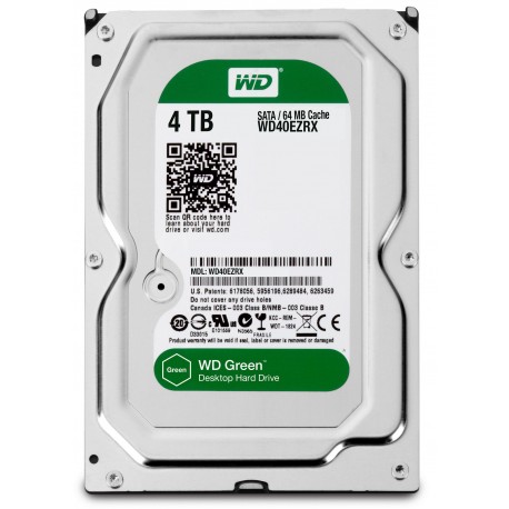 Western Digital WD Caviar Green 4TB 64MB Cache Référence: WD40EZRX