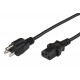 MicroConnect Power Cord US - C13 0.5 m Référence: W128996412