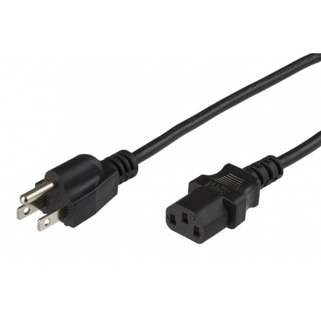 MicroConnect Power Cord US - C13 0.5 m Référence: W128996412