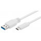 MicroConnect Gen1 USB-C to A Cable, 0.2m Reference: USB3.1CA02W