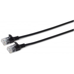 MicroConnect U/UTP CAT6A Slim 1M Black Reference: W125628041