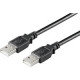 MicroConnect USB2.0 A-A 1m M-M, Black Reference: USBAA1B