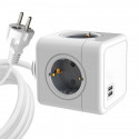MicroConnect PowerCube, 4 Schuko outlets, Reference: W126986102