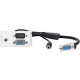Vivolink Outlet Panel HDMI + VGA + AUD Reference: WI221270
