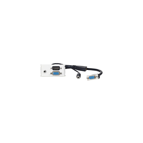 Vivolink Outlet Panel HDMI + VGA + AUD Reference: WI221270
