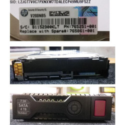 Hewlett Packard Enterprise DRV 4TB 6G 7.2K 3.5 SATA Reference: 765861-001