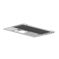 HP TOPCVR W/KB UMA BL PVCY FR Référence: W126068356