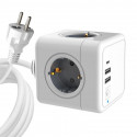 MicroConnect PowerCube, 4 Schuko outlets, Reference: W126986103
