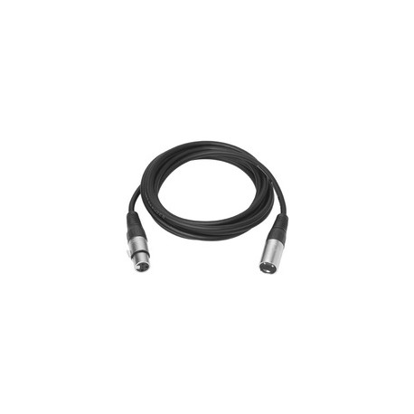 Vivolink XLR M/F cable 2 m Black Reference: PROAUDXLRMF2