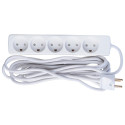 MicroConnect 5-way Danish Power Strip 5m Reference: W125895476