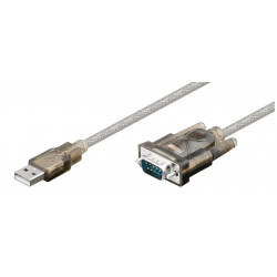 MicroConnect USB2.0 - Serial DB9 M-M, 1,5m Reference: 68875